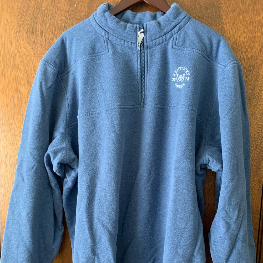 XXL Vineyard Vines 2018 Kentucky Derby 1/4 zip fleece pullover.